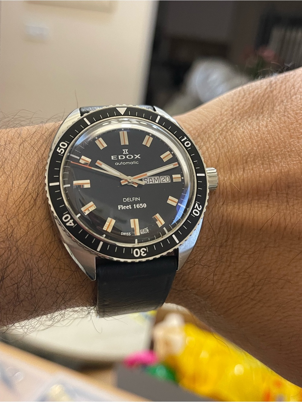 Edox Delfin Fleet 1650 Automatic Limited Edition 245/300 Ref. 88004 Divers Watch